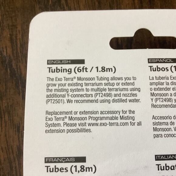 Exo Terra Tubing Replacement for Monsoon RS400 High-Pressure Rainfall System - Picture 4 of 4